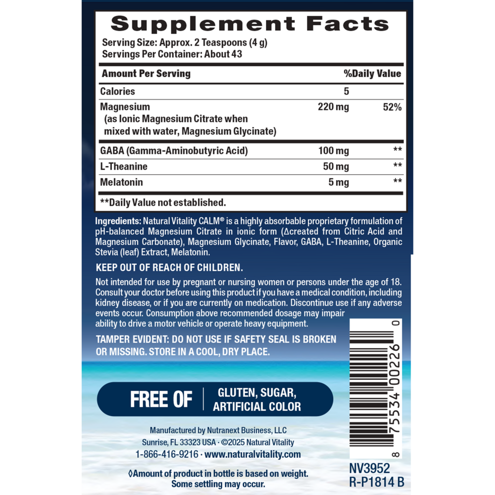 Product image for Natural Calm Calmful Sleep.