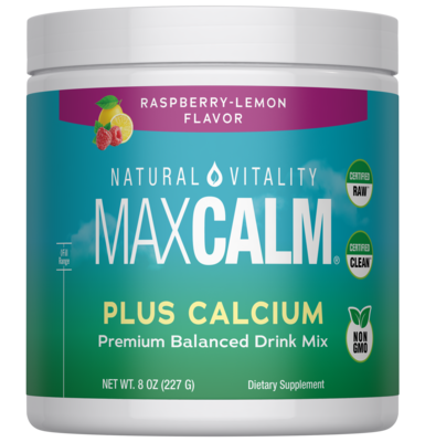 Natural Vitality MAX CALM Plus Calcium 227 Grams