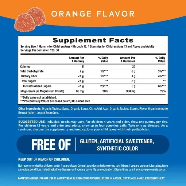 Product image for CALM Gummies - Orange.