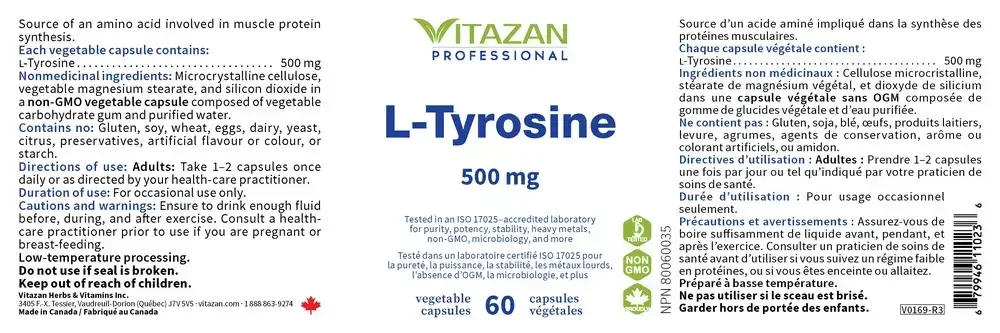 Product image for L-Tyrosine.