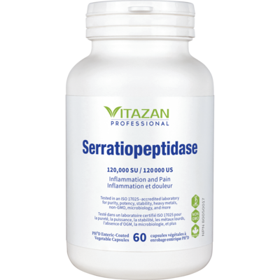 Serratiopeptidase 120,000 60 capsules