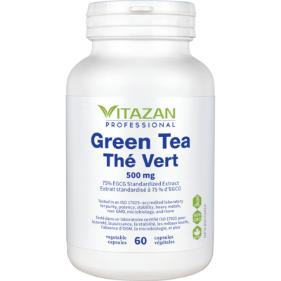 Green Tea 75% EGCG (500 mg) 60 capsules