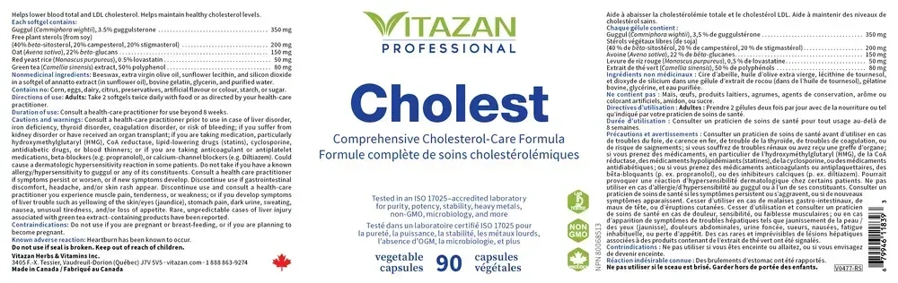 Product image for Cholest.