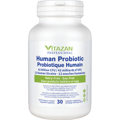 Human Probiotic (Soy & Dairy Free) 30 capsules