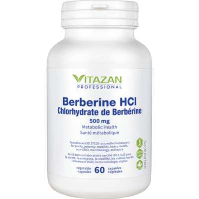 Berberine HCI 60 capsules