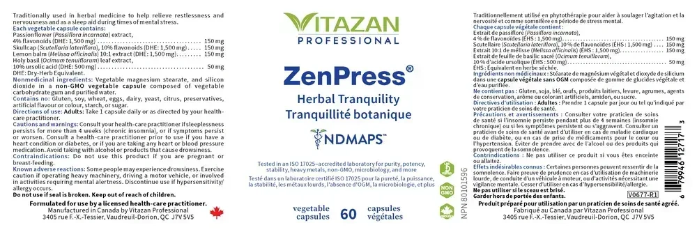 Product image for ZenPress.