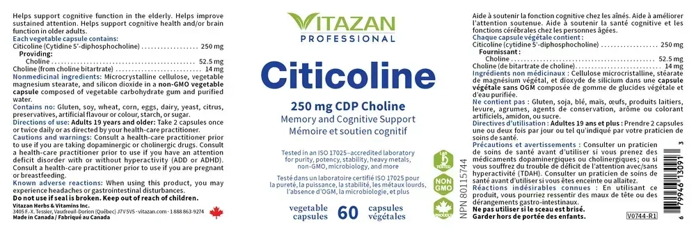 Product image for Citicoline.