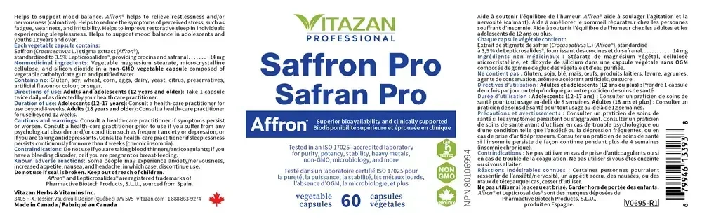 Product image for Saffron Pro.