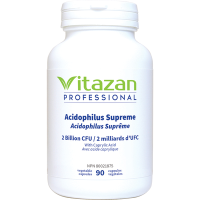 Acidophilus Supreme With Caprylic Acid 90 capsules