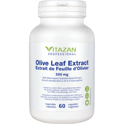 Olive Leaf Extract 500 mg 60 capsules