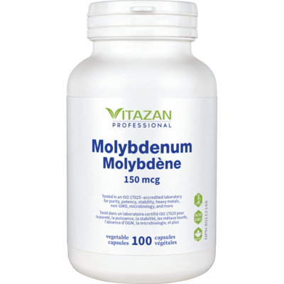 Molybdenum 150 mcg 100 capsules