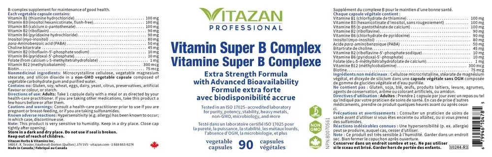 Product image for Vitamin Super B.
