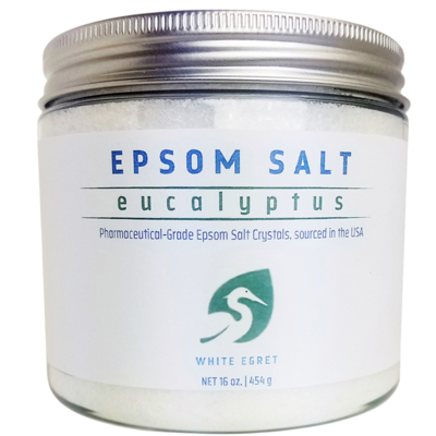 Epsom Salt, Eucalyptus, Pharmaceutic-Grade 16 Ounces