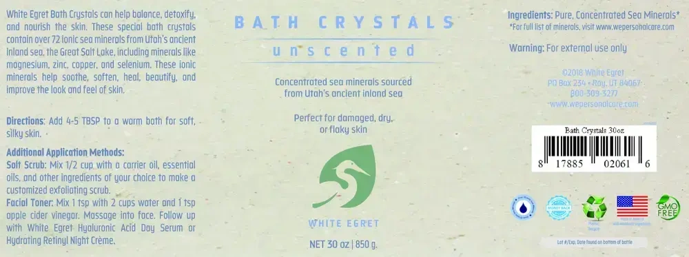 Product image for Bath Crystals.