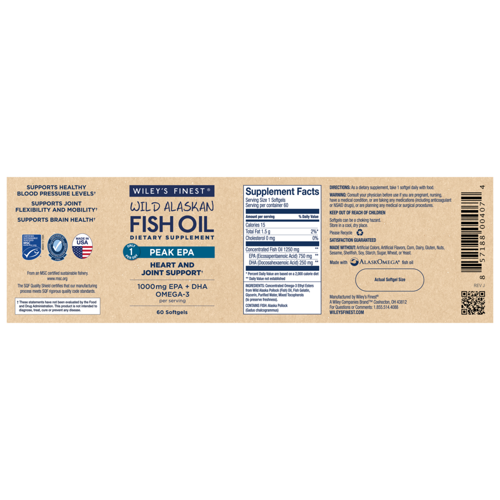 Product image for Peak EPA.
