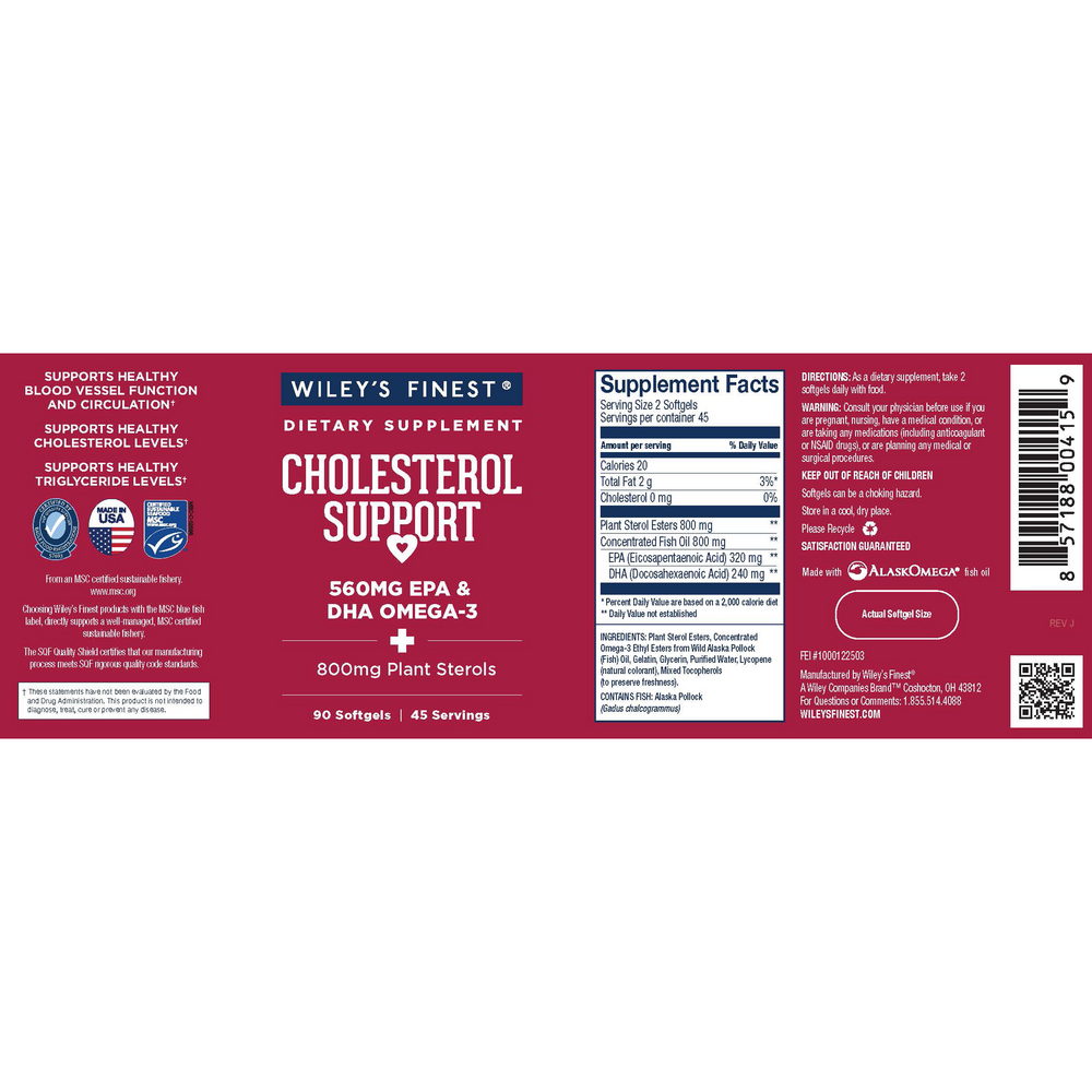 Product image for Cholesterol Support.
