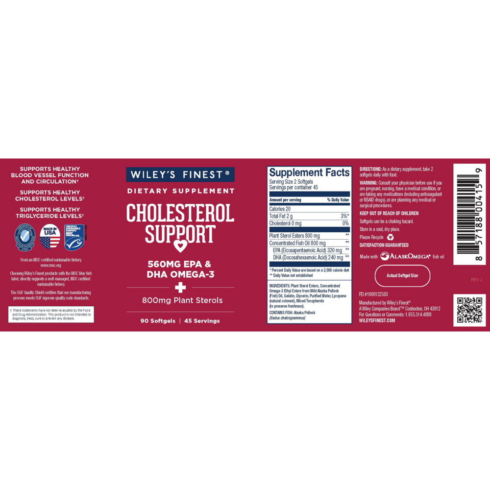 Product image for Cholesterol Support.