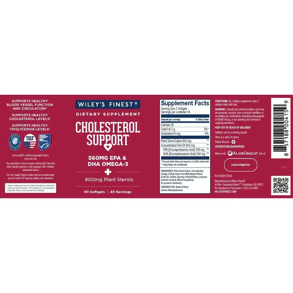 Product image for Cholesterol Support.
