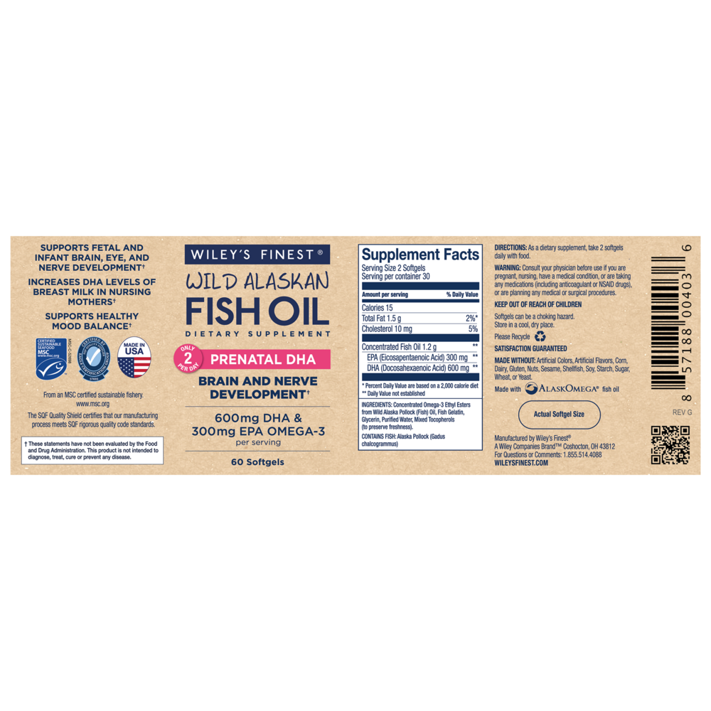 Product image for Prenatal DHA.