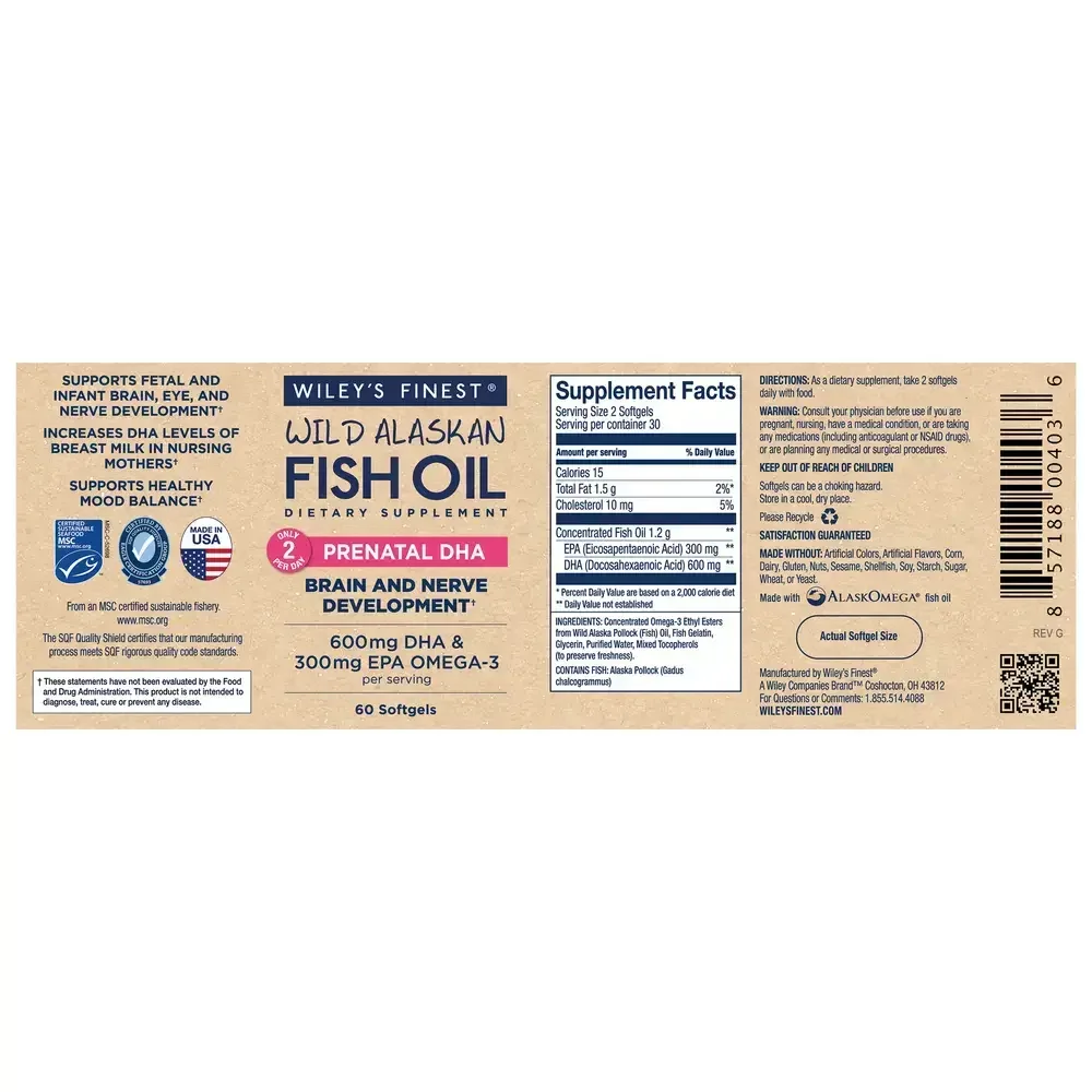 Product image for Prenatal DHA.