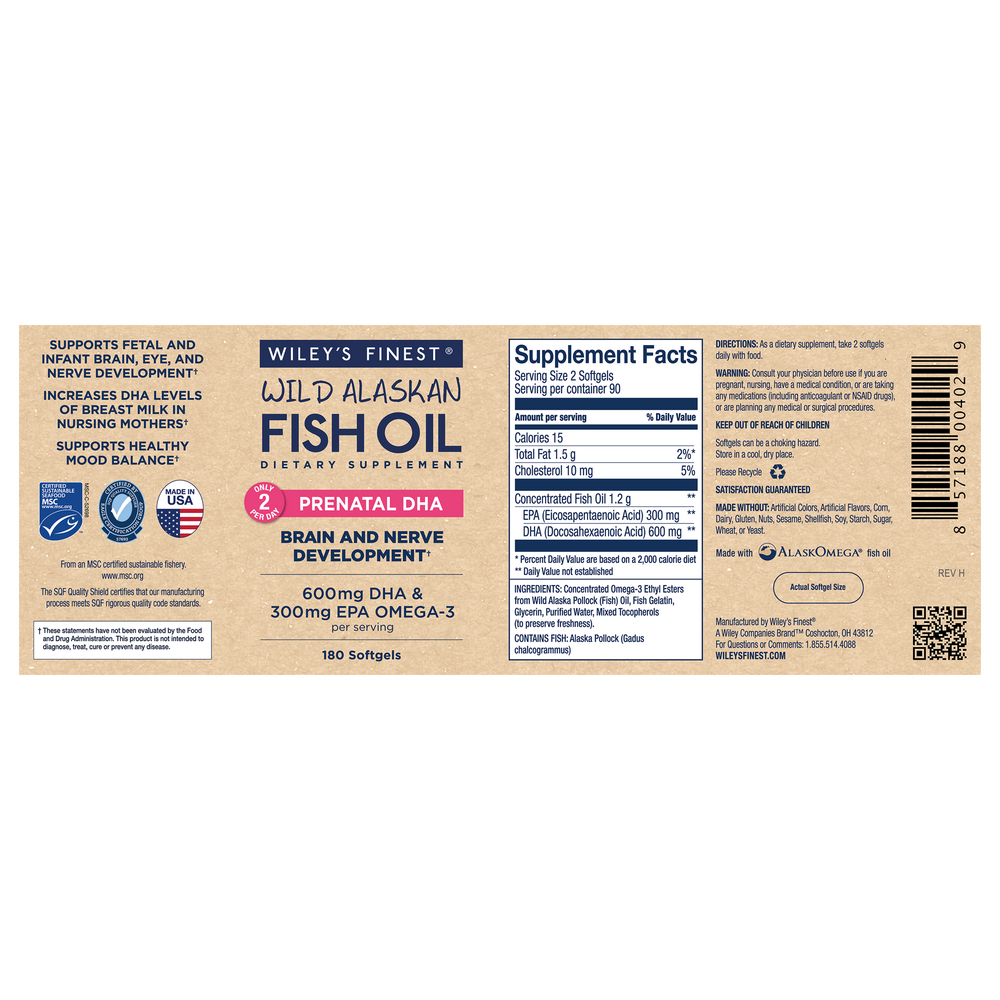 Product image for Prenatal DHA.