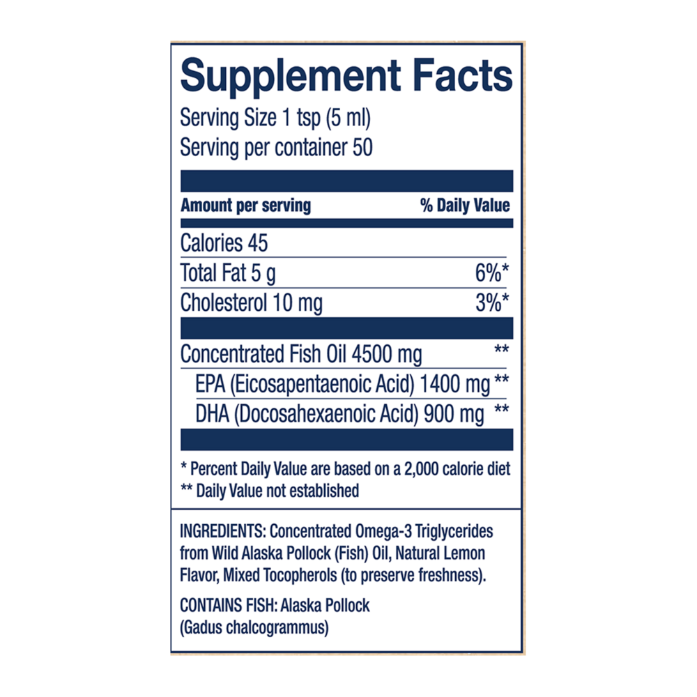 Product image for Peak Omega-3 Liquid.