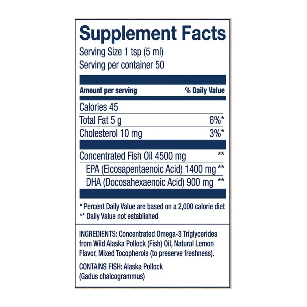 Product image for Peak Omega-3 Liquid.