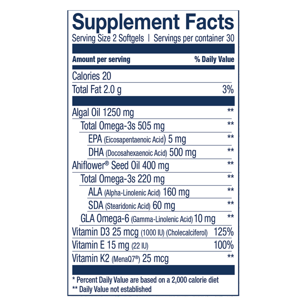 Product image for CatchFree Omega, Plant Powered.