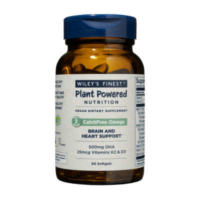 CatchFree Omega, Plant Powered 60 Softgels