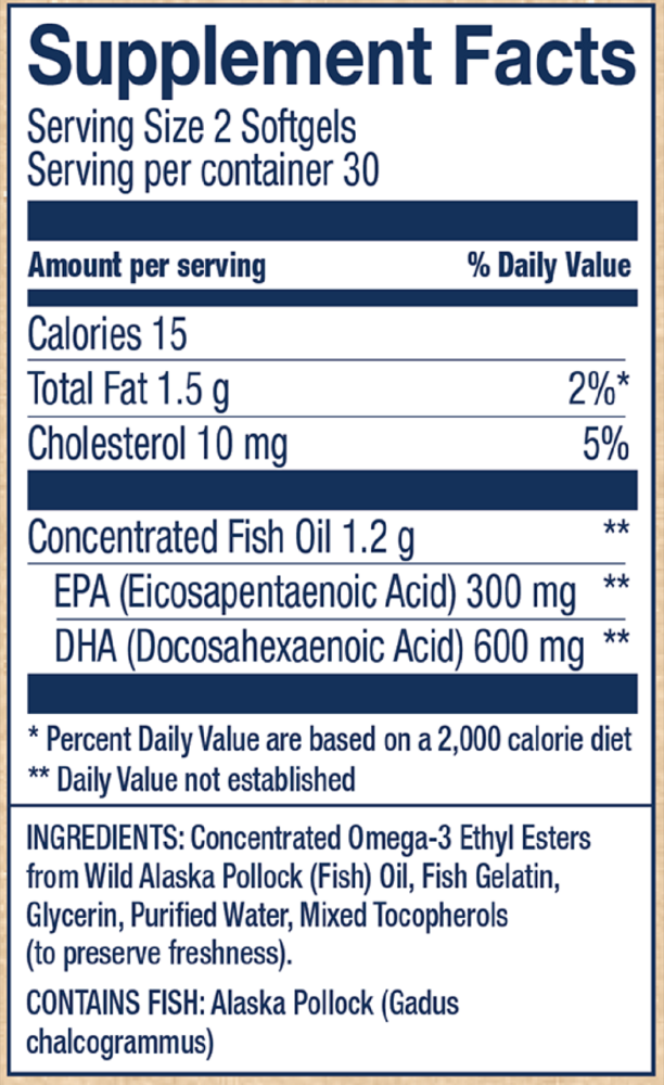 Product image for Peak DHA.