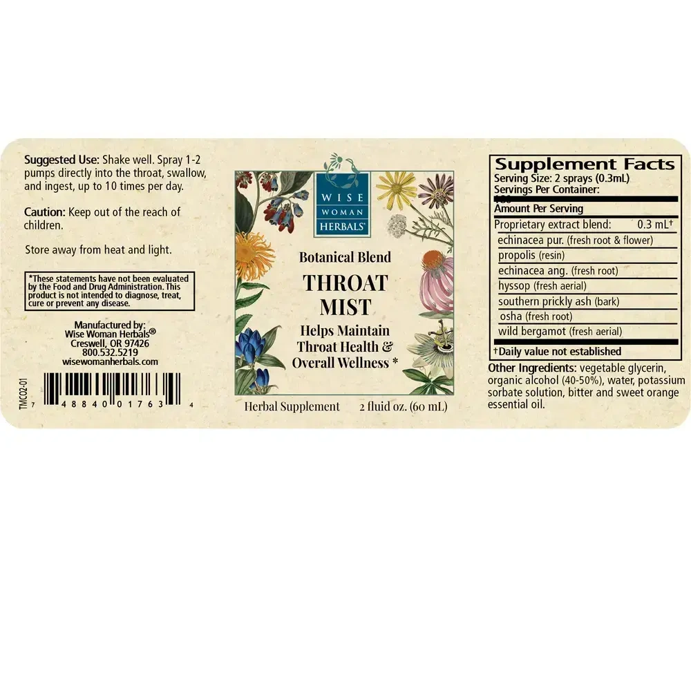 Product image for Throat Mist.