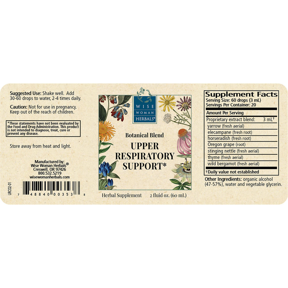 Product image for Upper Respiratory Support.