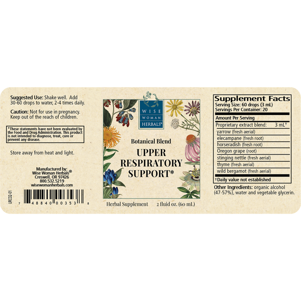 Product image for Upper Respiratory Support.