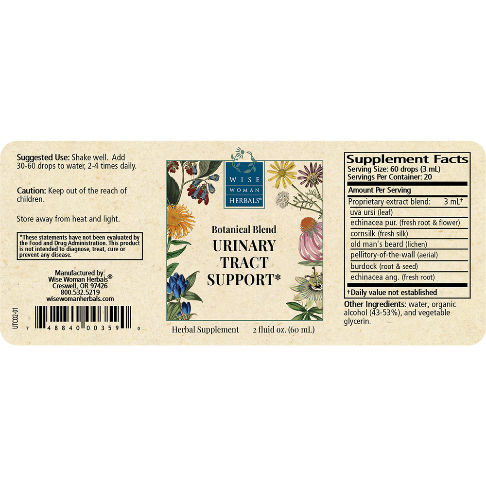Product image for Urinary Tract Formula.