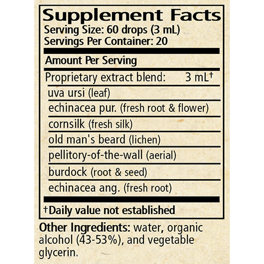 Product image for Urinary Tract Formula.