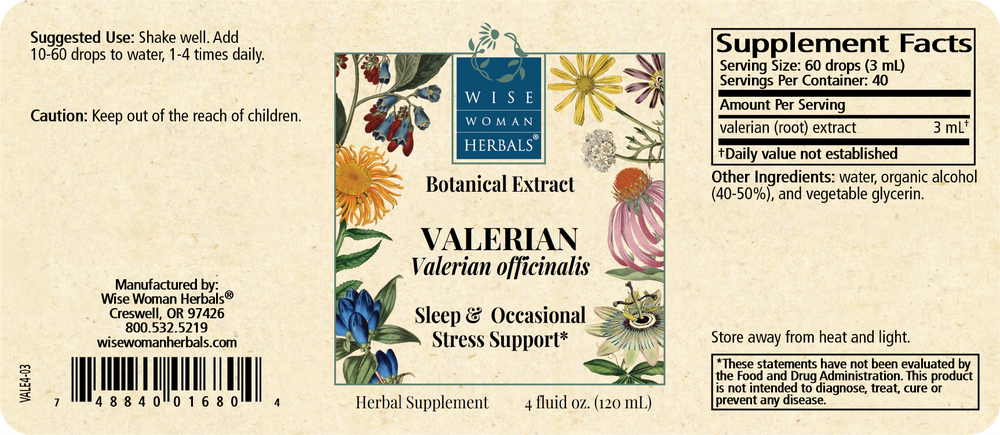 Product image for Valeriana officinalis - valarian.