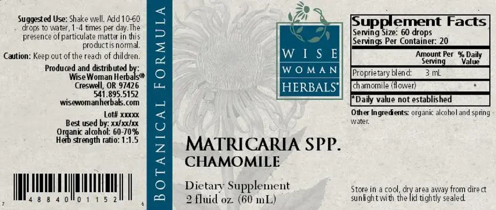 Product image for Matricaria recutita - chamomile.