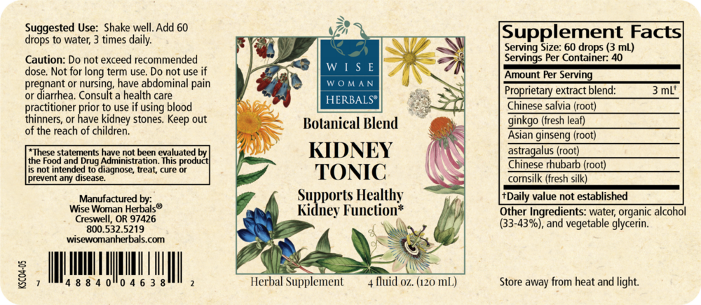 Product image for Kidney Support Tonic.