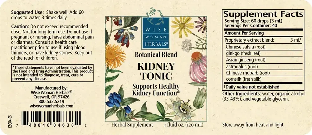 Product image for Kidney Support Tonic.