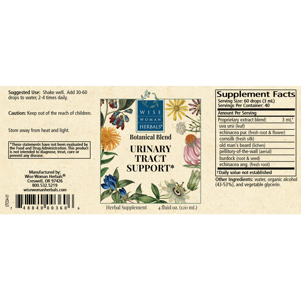 Product image for Urinary Tract Formula.