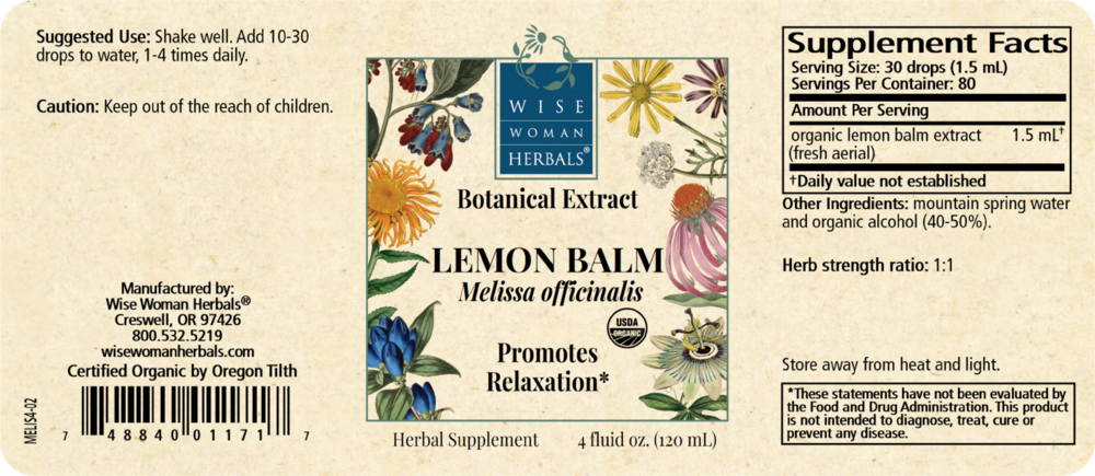 Product image for Melissa officinalis - lemon balm.