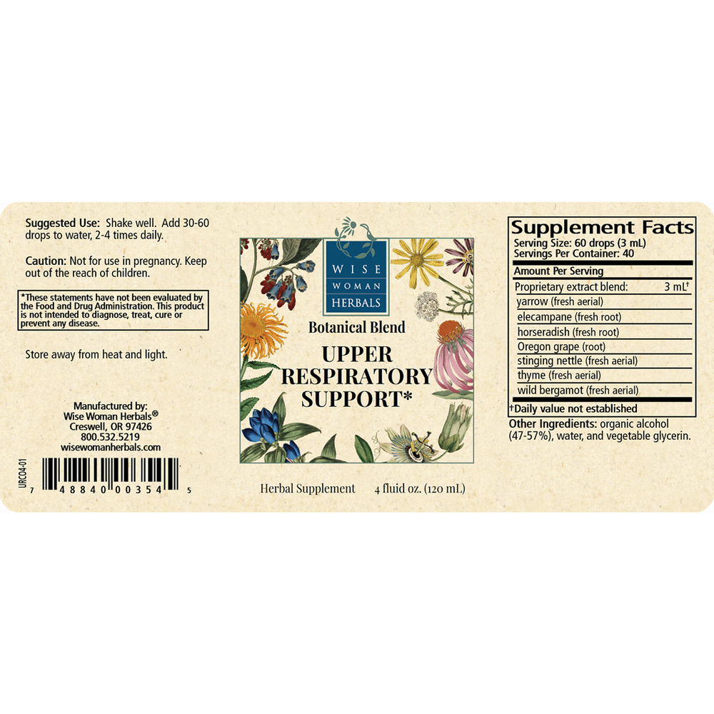 Product image for Upper Respiratory Support.