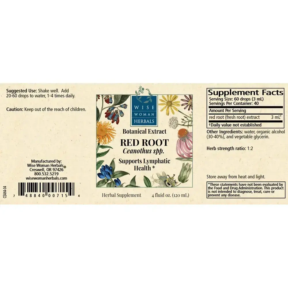 Product image for Red Root Liquid Extract.