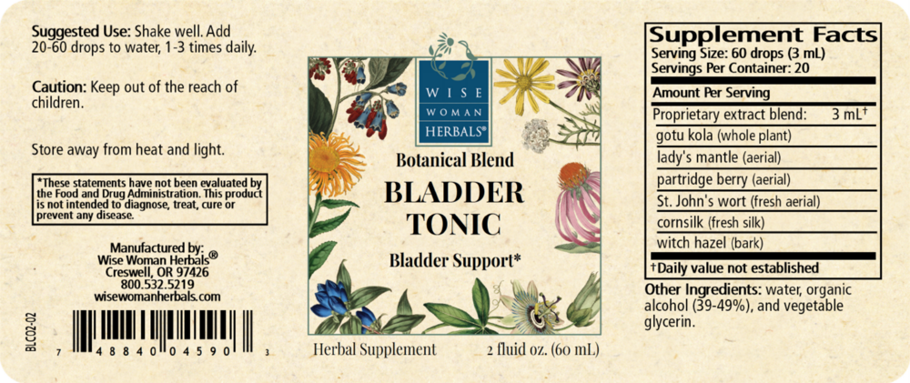 Product image for Bladder Tonic.