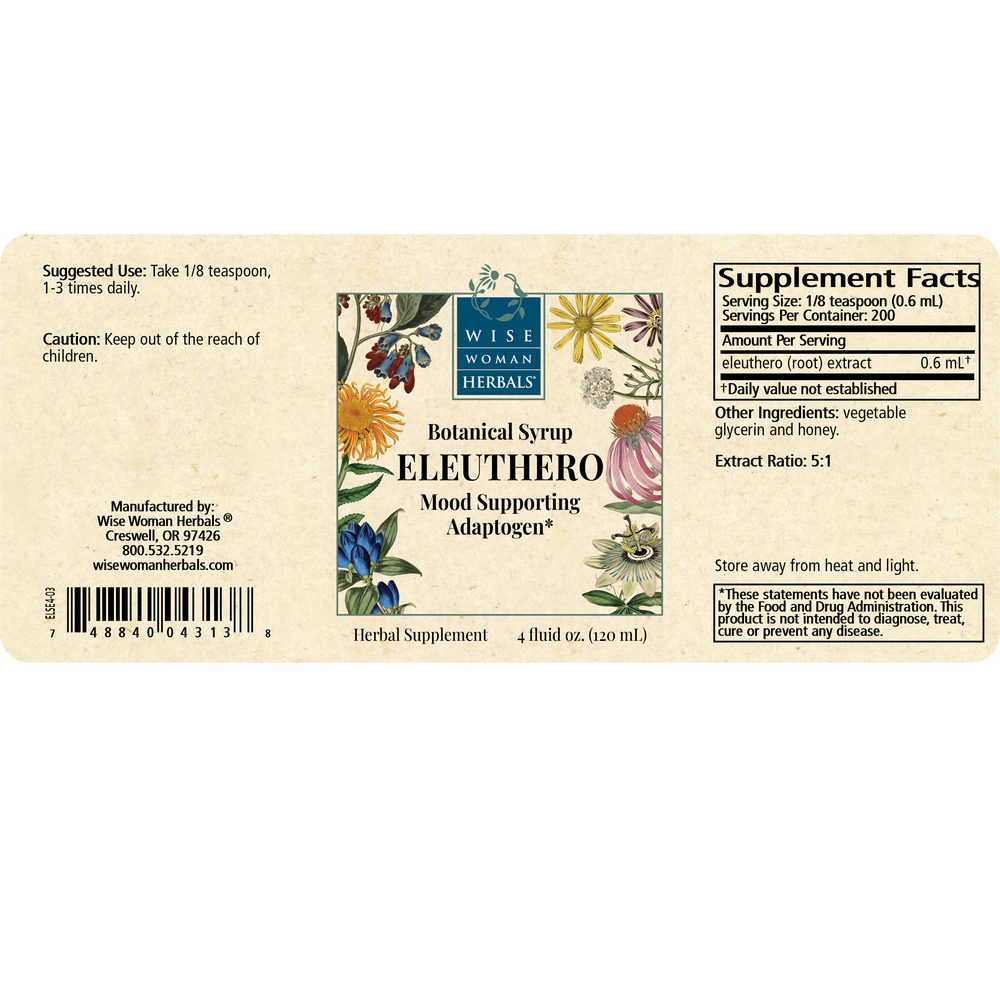 Product image for Eleutherococcus senticosus - eleuthero.