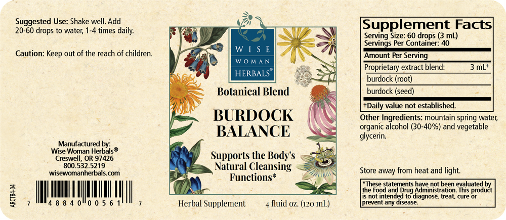 Product image for Arctium lap. burdock.