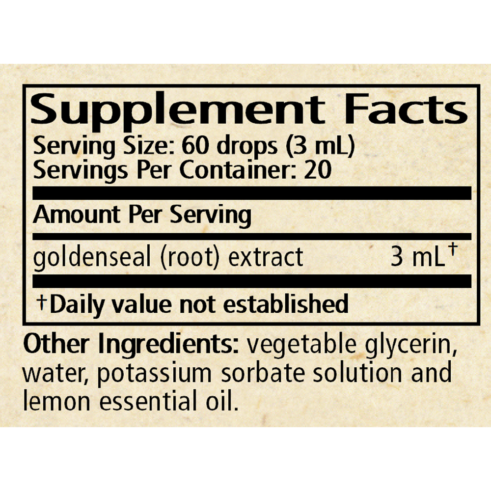 Product image for Goldenseal Glycerite.