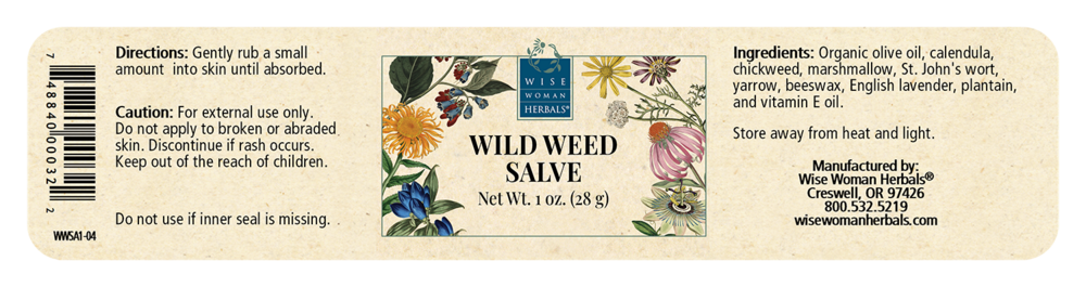 Product image for Wild Weed Salve 1 oz..