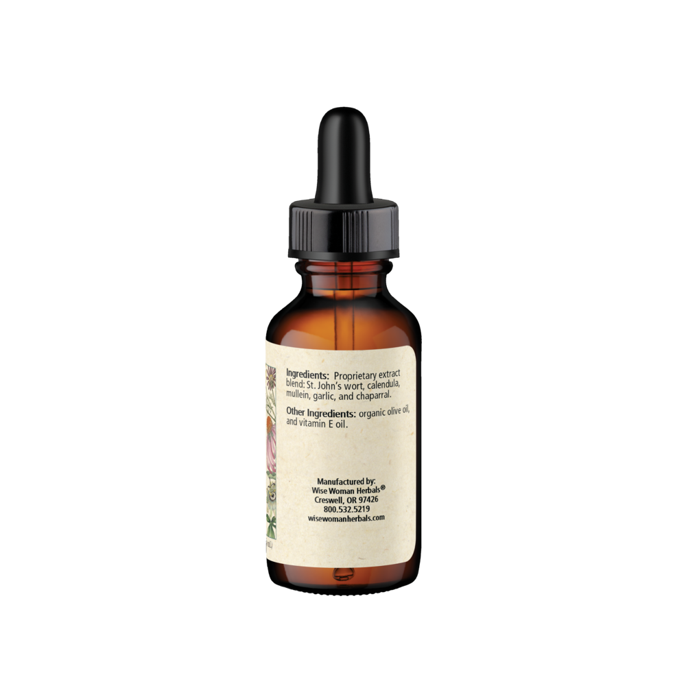 Product image for Mullein and Garlic Oil.