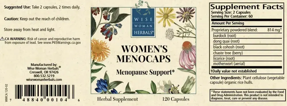Product image for Women's Menocaps.